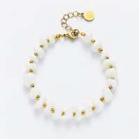 Gold Shell Clasp Bracelet