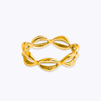 Cowrie Shell Ring