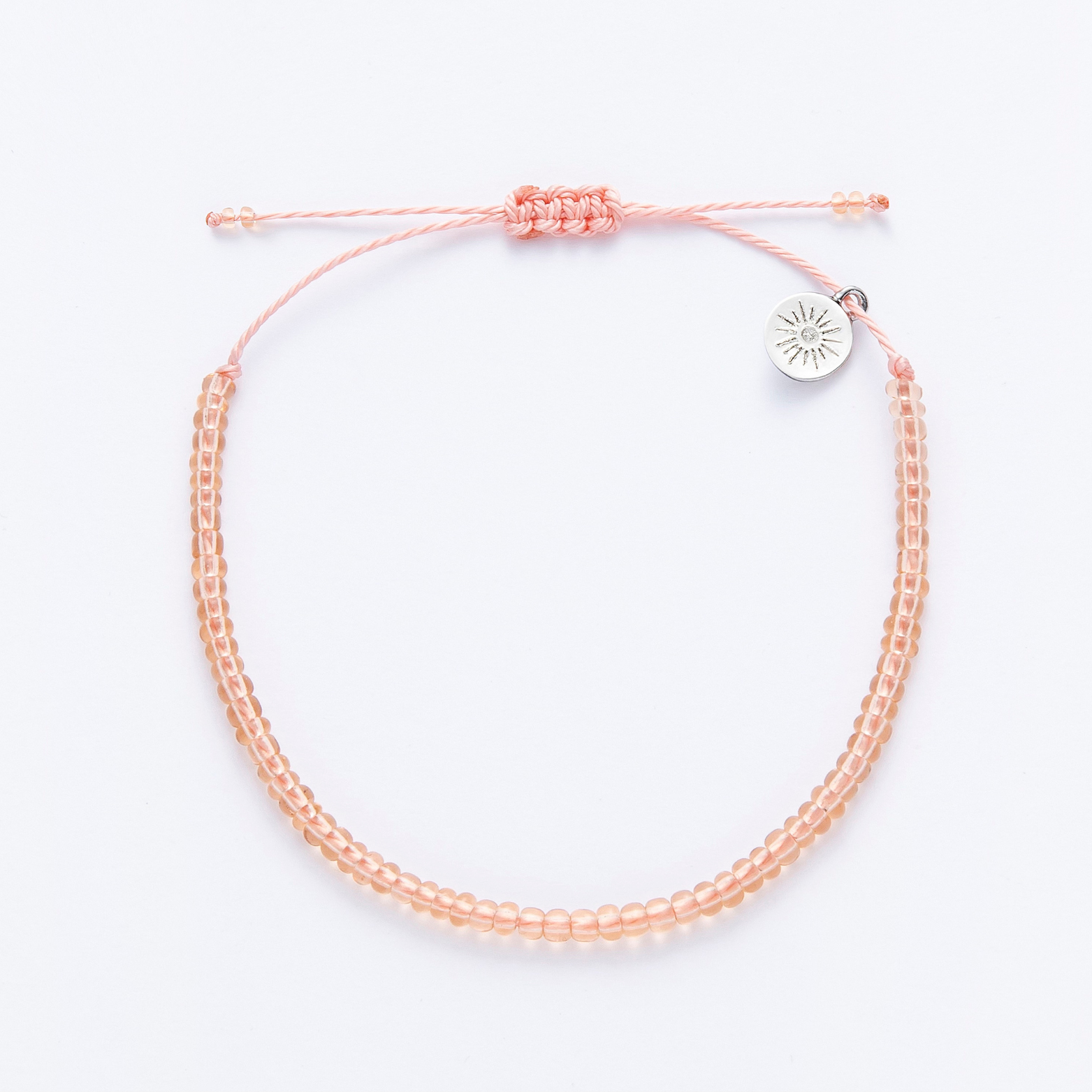Salmon Mini Beaded Bracelet