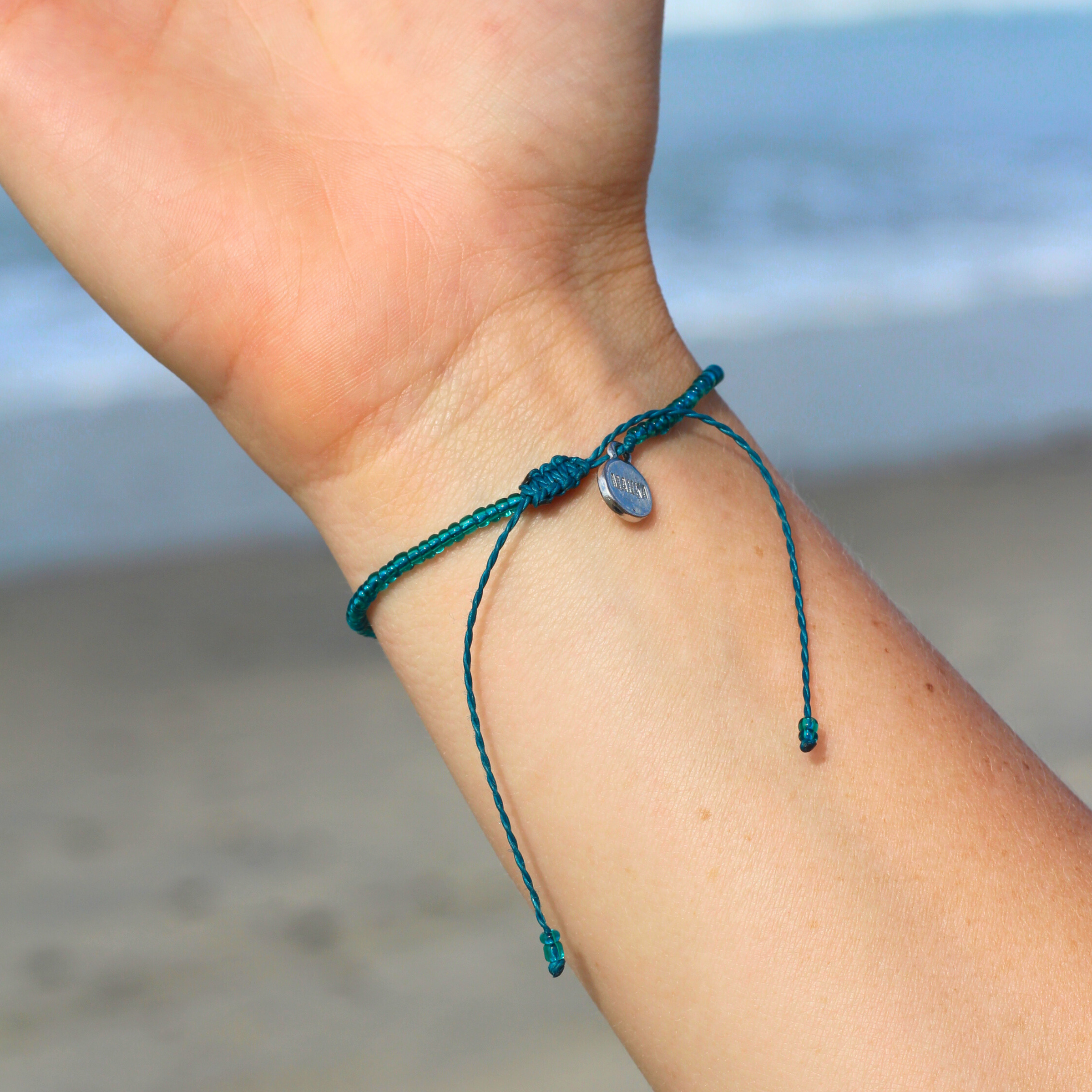 Blue Mini Beaded Bracelet