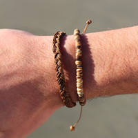 Wood Beaded Bracelet