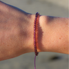Purple Mini Beaded Bracelet