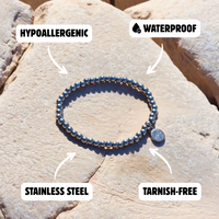 Silver Beaded Bracelet