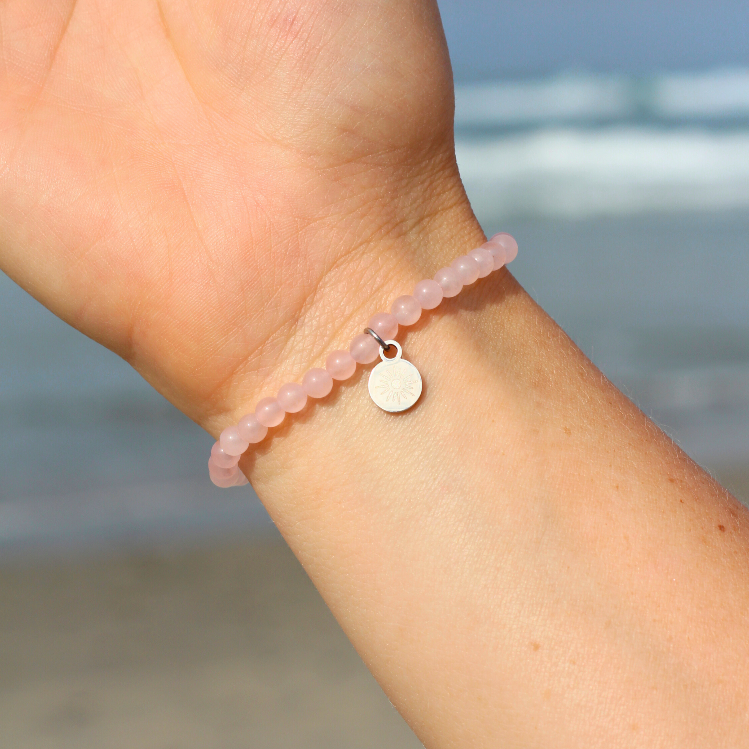 Rose Quartz Gemstone Bracelet