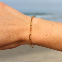 Gold Link Bracelet