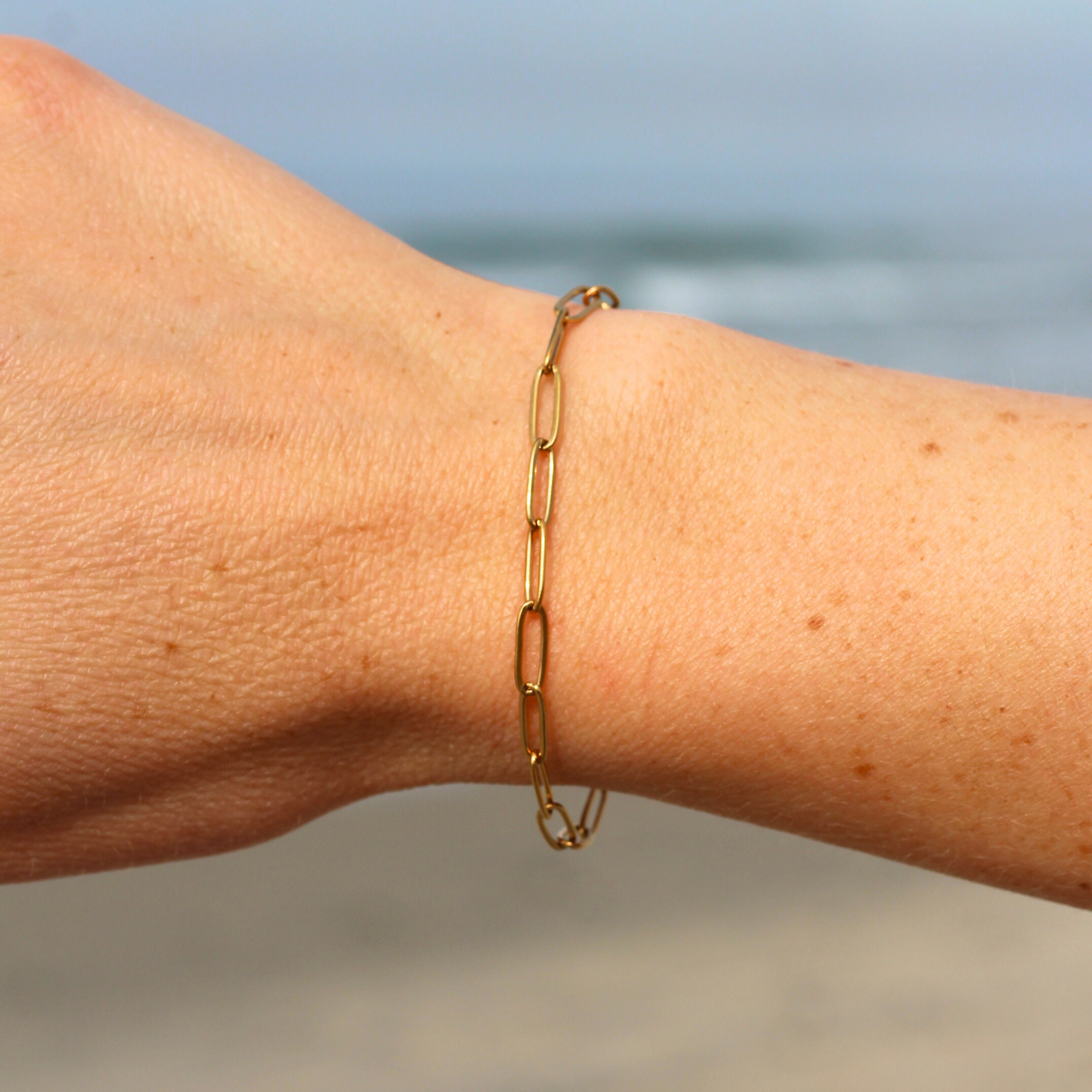 Gold Link Bracelet