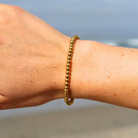 Gold Beaded Bracelet