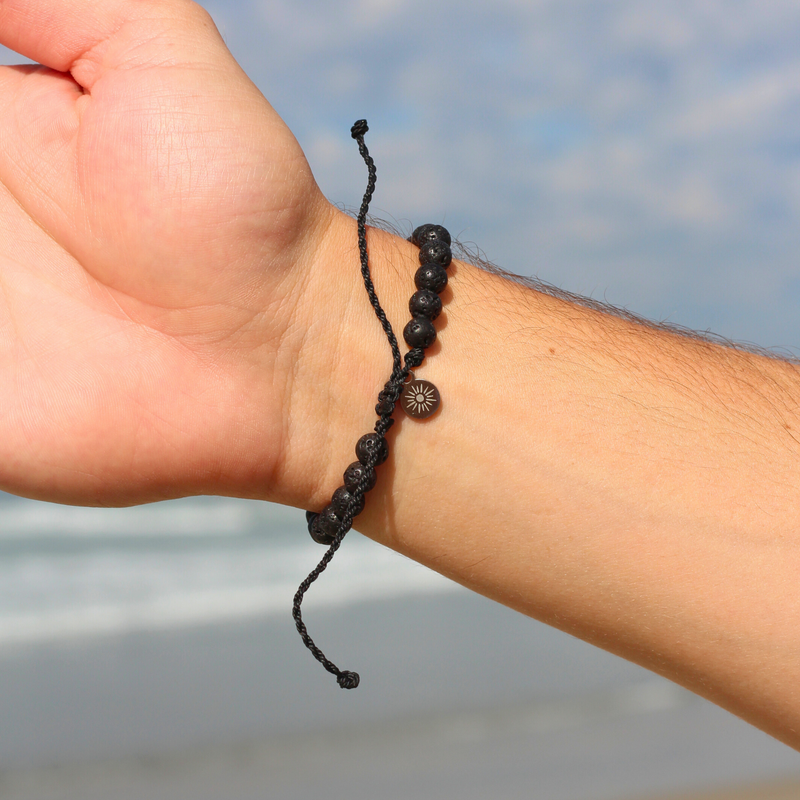 Blue Lava Stone Bracelet