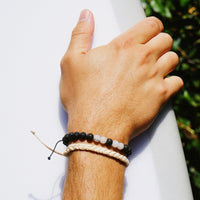 White Lava Stone Bracelet