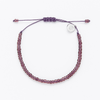 Purple Mini Beaded Bracelet
