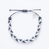 Gray Multi Braided Bracelet
