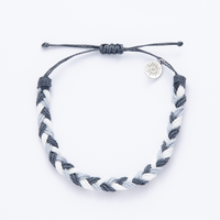 Gray Multi Braided Bracelet