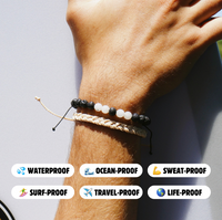White Lava Stone Bracelet