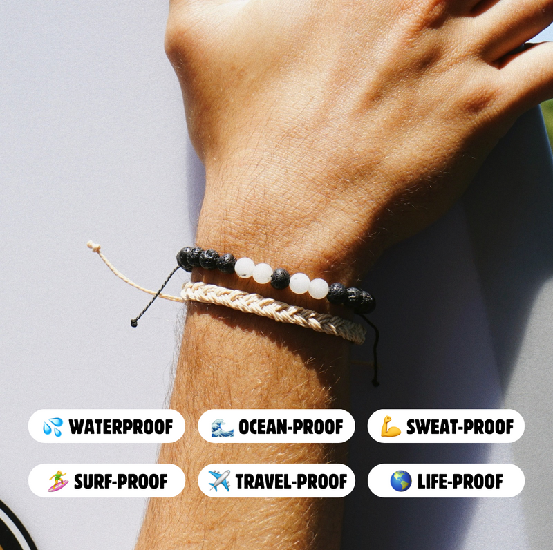 White Lava Stone Bracelet